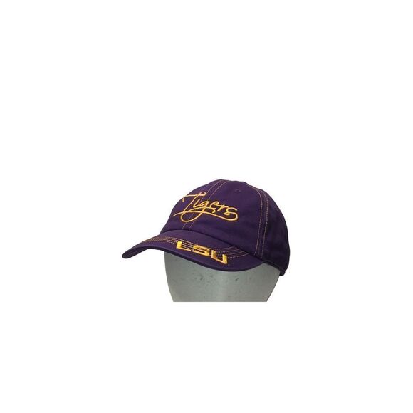 LSU Tigers Purple & Gold Baseball Cap Louisiana State University College Cap - Picture 6 of 12